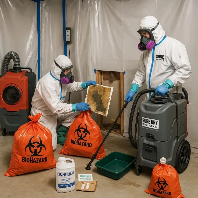 Contaminated Water Handling Protocols process in Hustisford, WI